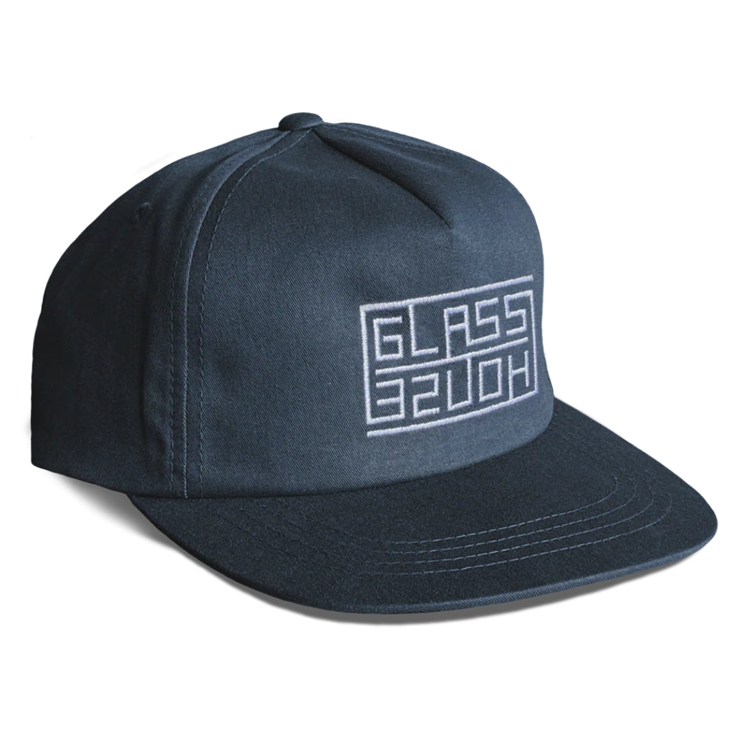 Glass House Maze Hat - Navy