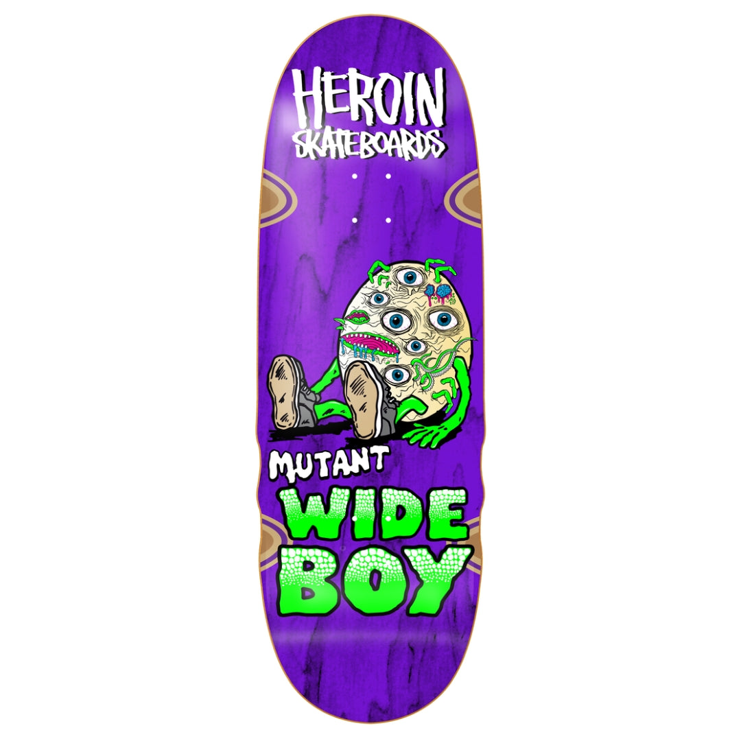 Heroin Mutant Wide Boy 10.4" Deck