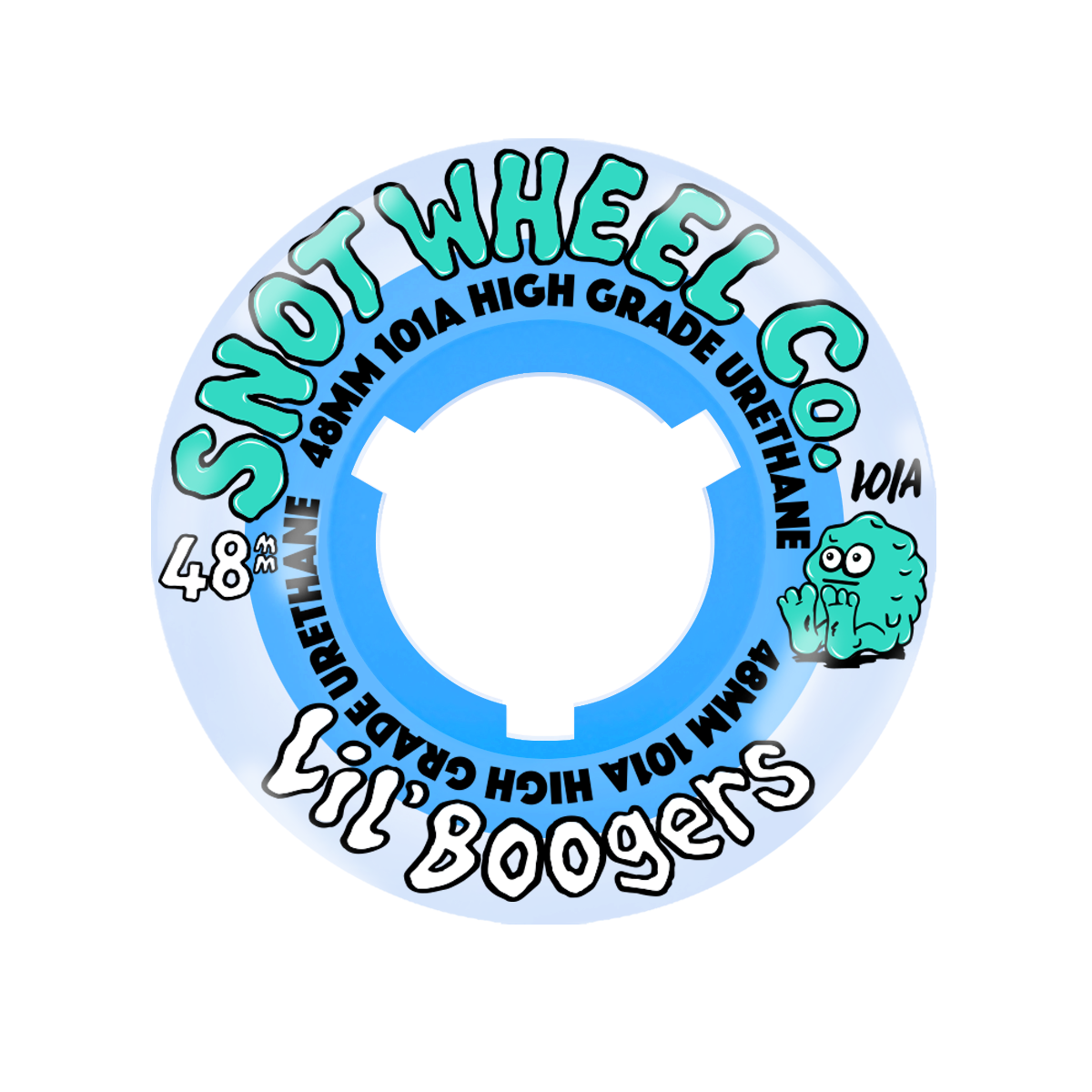 Snot 48mm 101a Lil Boogers Wheels - Blue Core