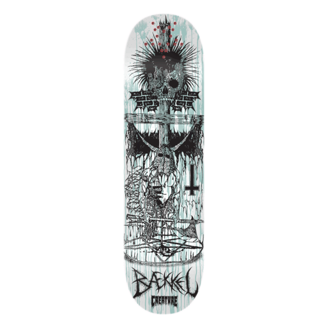 Creature Baekkel BLKMTL 8.6" Deck