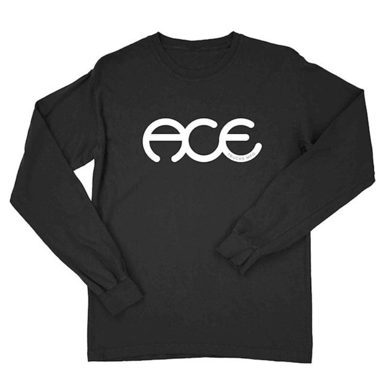 Ace Rings L/S Black Tee