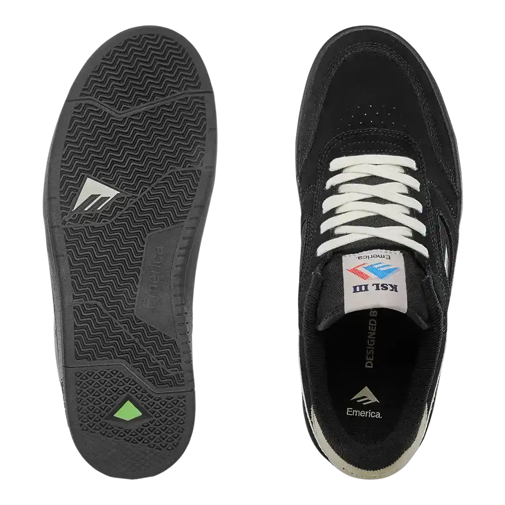 Emerica KSL III Shoes - Black/Tan