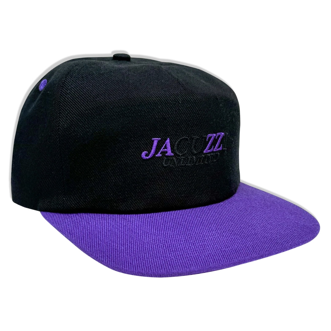 Jacuzzi Unlimited Jazz Embroidered Hat - Black/Purple
