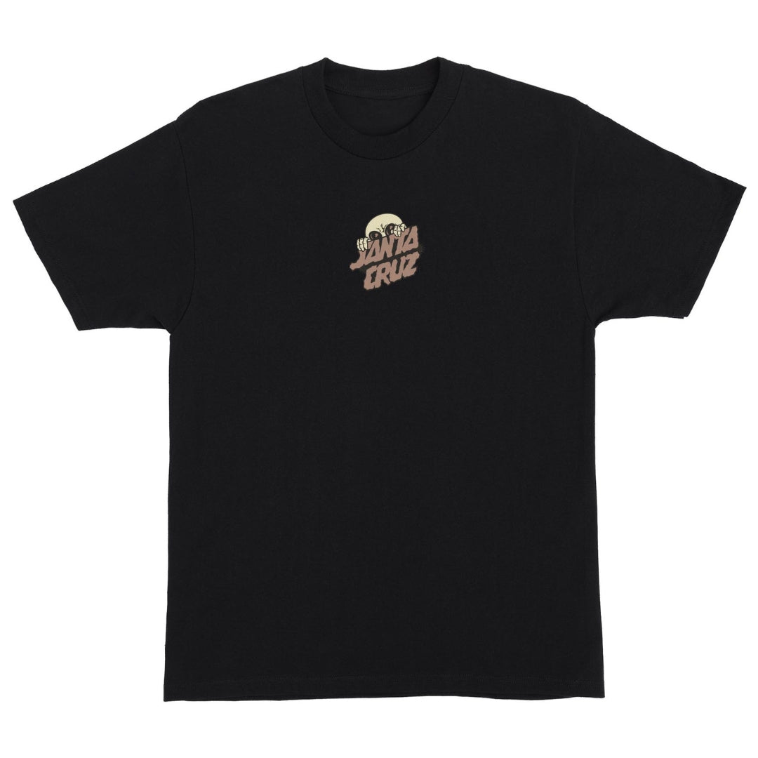 Santa Cruz Knibbs Invasion Hand Tee - Black
