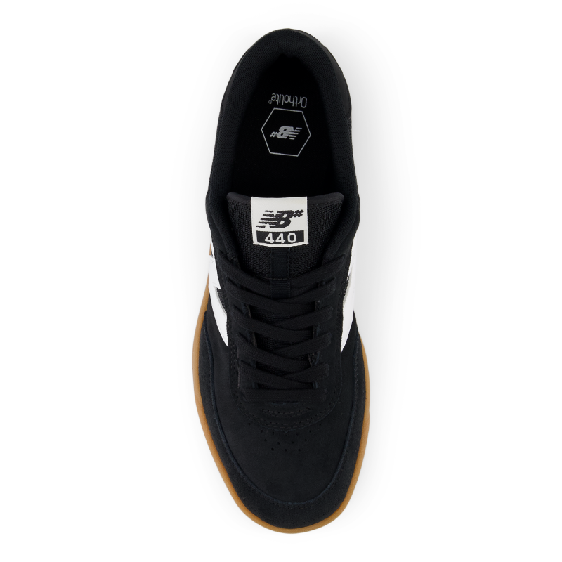 New Balance 440 Shoes - Black/White