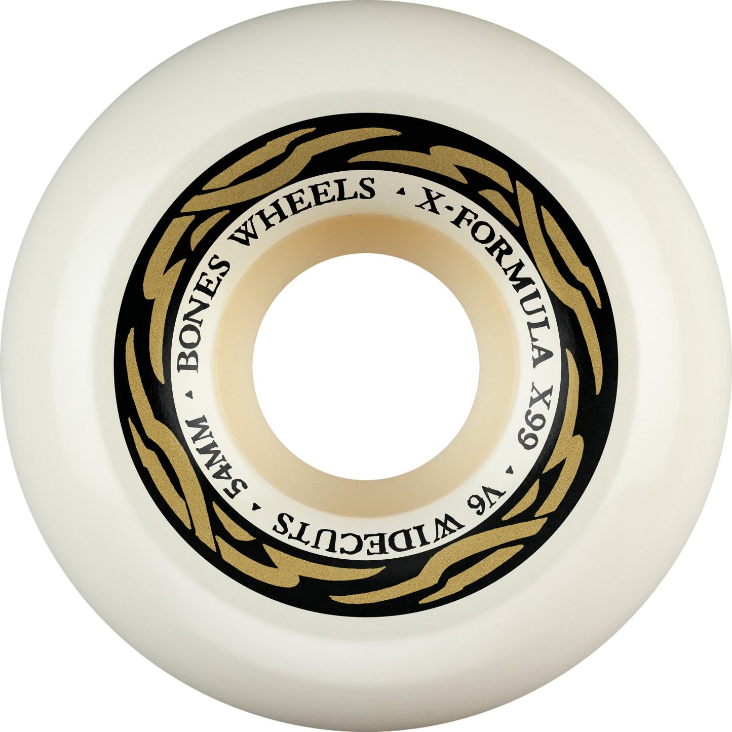 Bones X-Formula 54mm 99a V6 Widecut Wheels