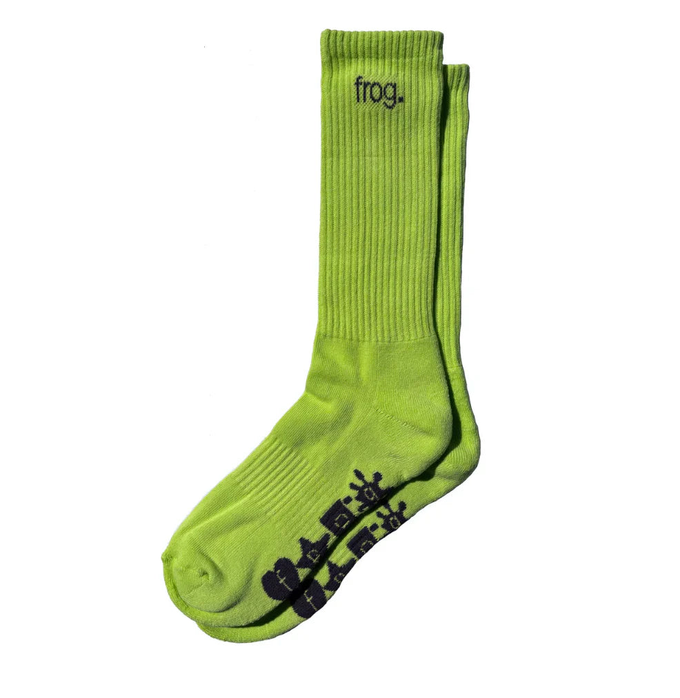 Frog Skateboards Socks - Slime
