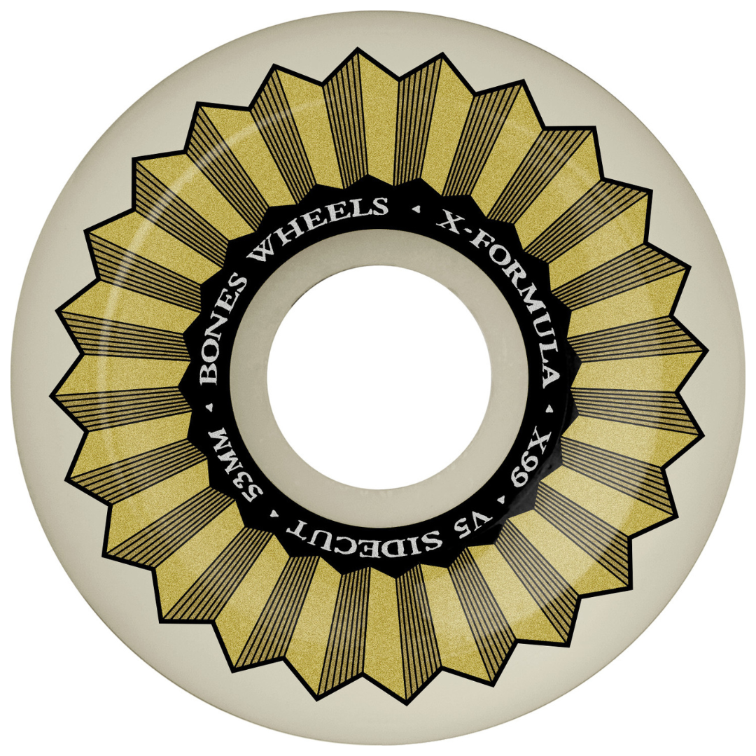 Bones 99a Sidecut X-Formula Wheels - 53mm