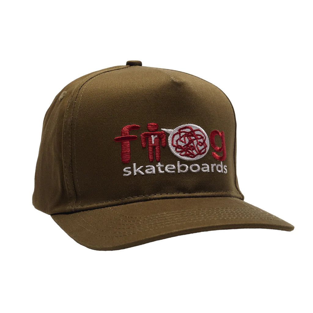 Frog Trash Talk Hat - Army Green