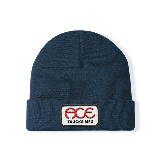 Ace Rings Beanie - Navy