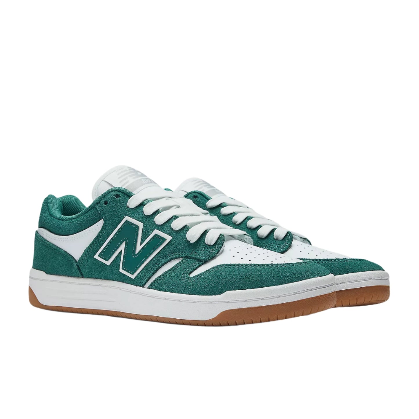 New Balance 480 Shoes - Vintage Teal/White