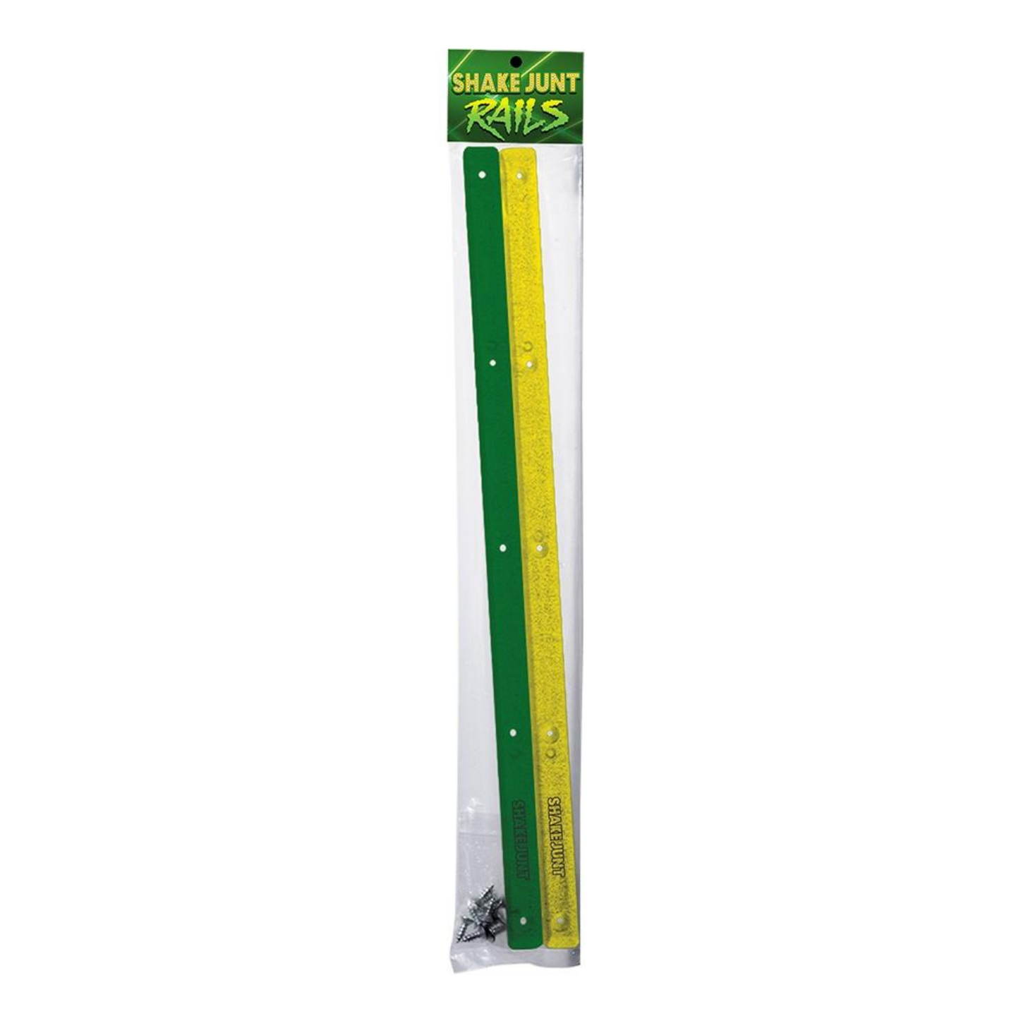 Shake Junt Deck Rails - Green/Yellow