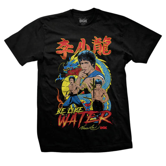 DGK x Bruce Lee Fury Tee - Black