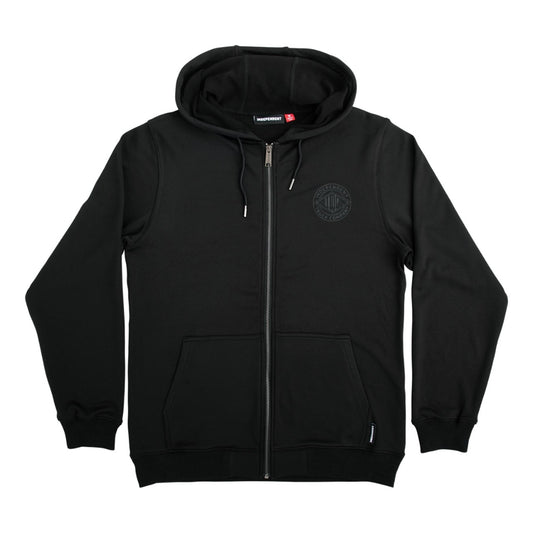 Independent Clipper Zip-Up Hoodie - Black