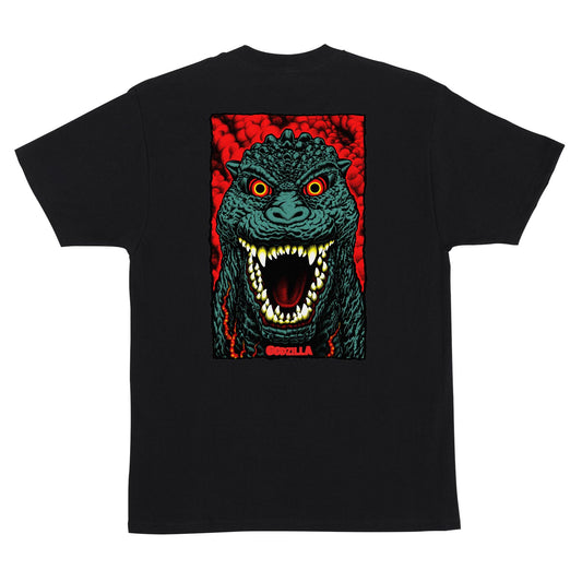 Santa Cruz Godzilla Destroyer Stripes Tee