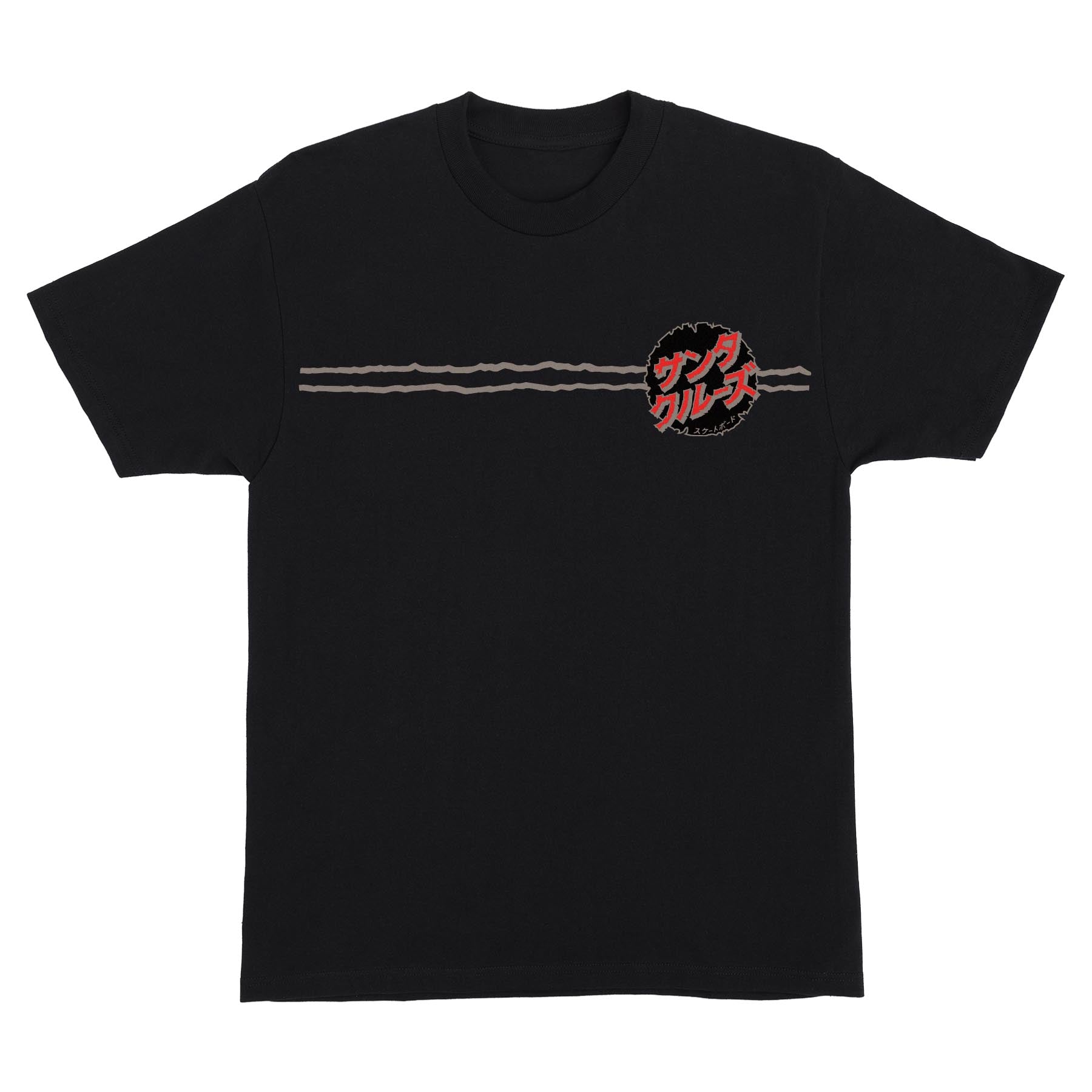 Santa Cruz Godzilla Destroyer Stripes Tee