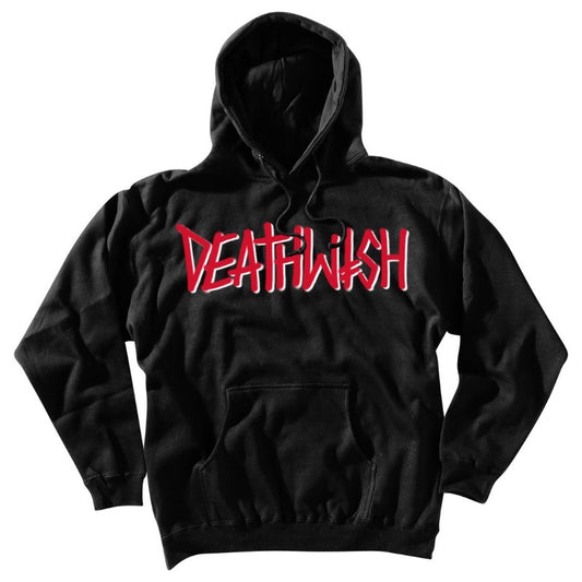 Deathwish Deathspray Black/Red Pullover Hoodie