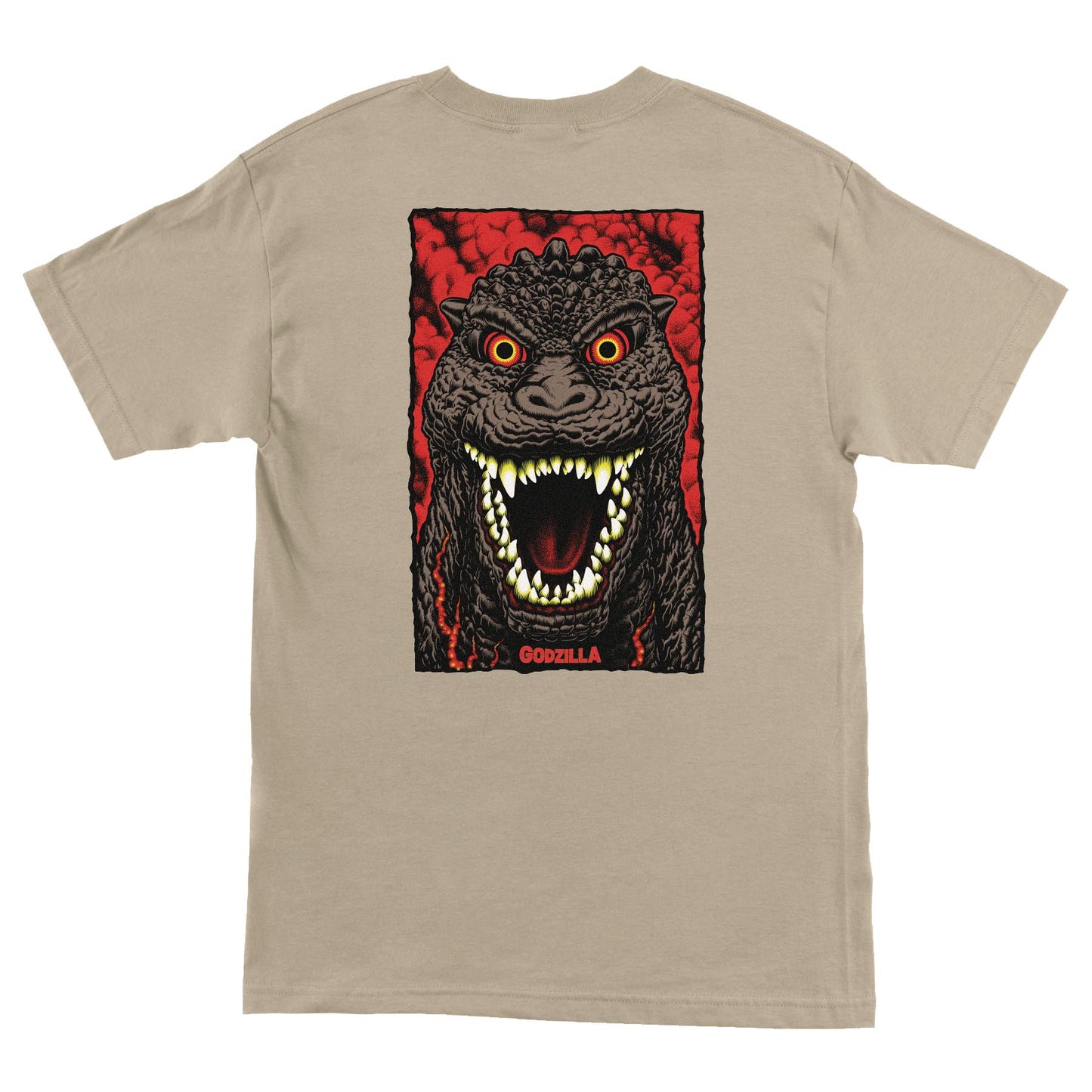 Santa Cruz Godzilla Destroyer Stripes Tee