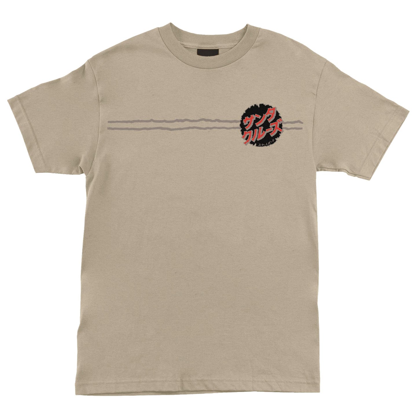 Santa Cruz Godzilla Destroyer Stripes Tee