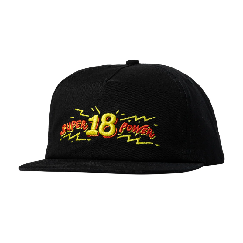 Antihero Superpower 18 Black Snapback Hat