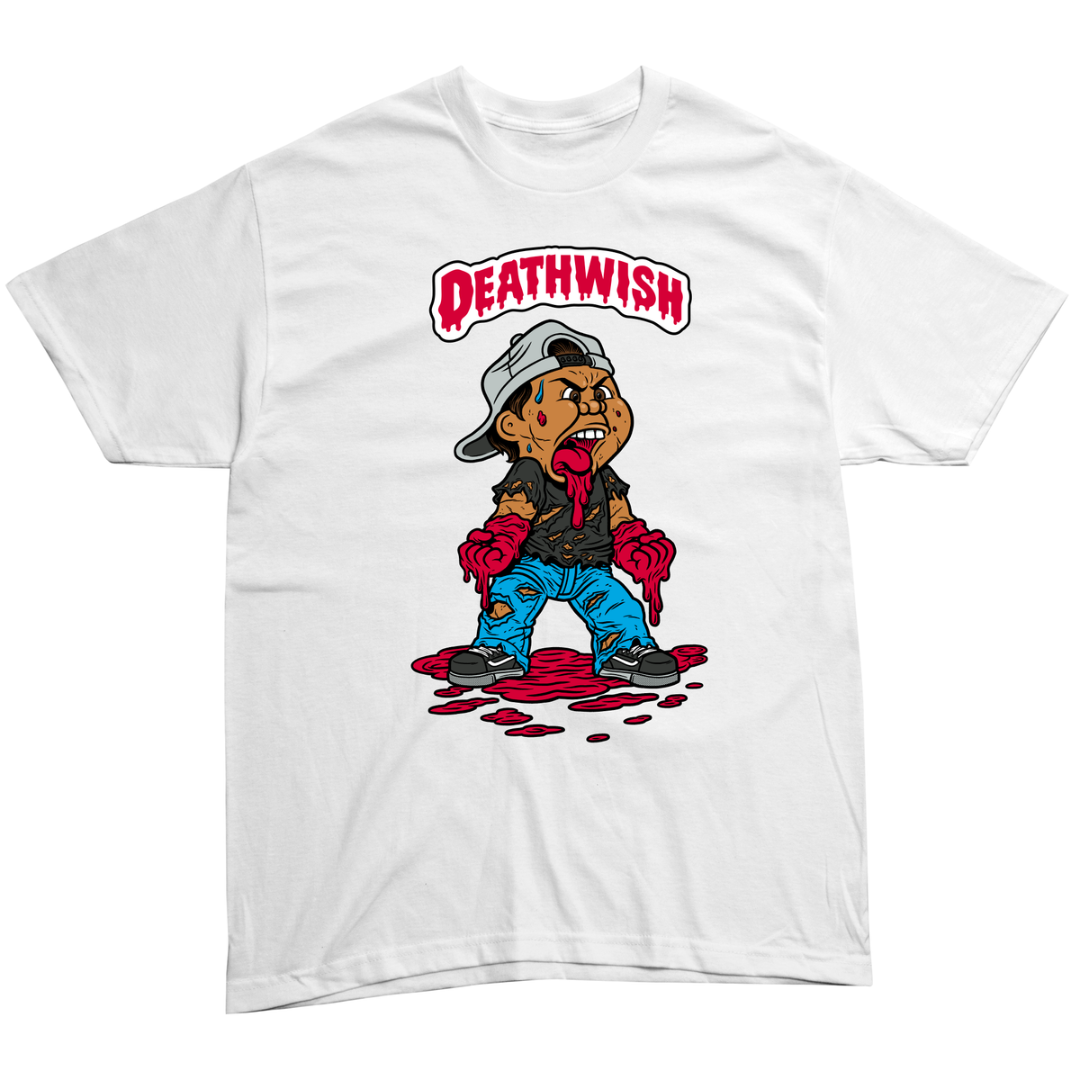 Deathwish Low Life Kids White Tee