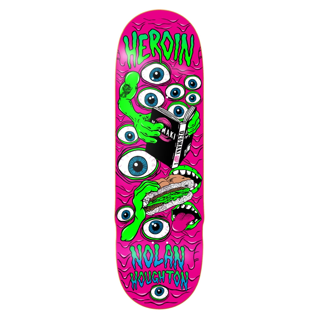 Heroin Nolan Houghton Mutant or Die 9.55" Deck