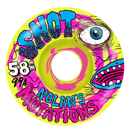 Snot Nolan's Mutations 58mm 99a Conical Wheels