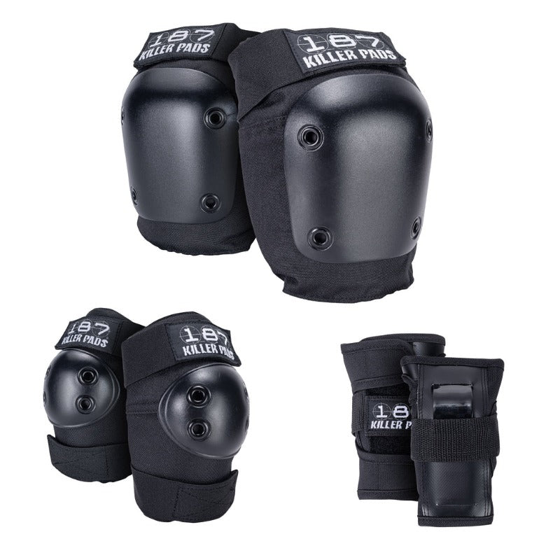 187 Killer Pads 6-Pack Pad Set (Black)