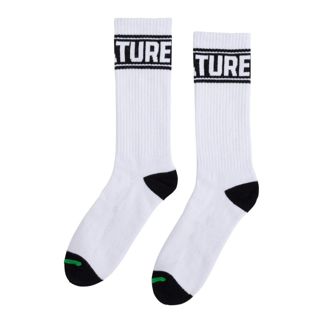 Creature Crete-Ture DIY Socks - White