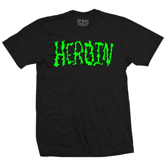 Heroin Skateboards Dead Toons Black Tee