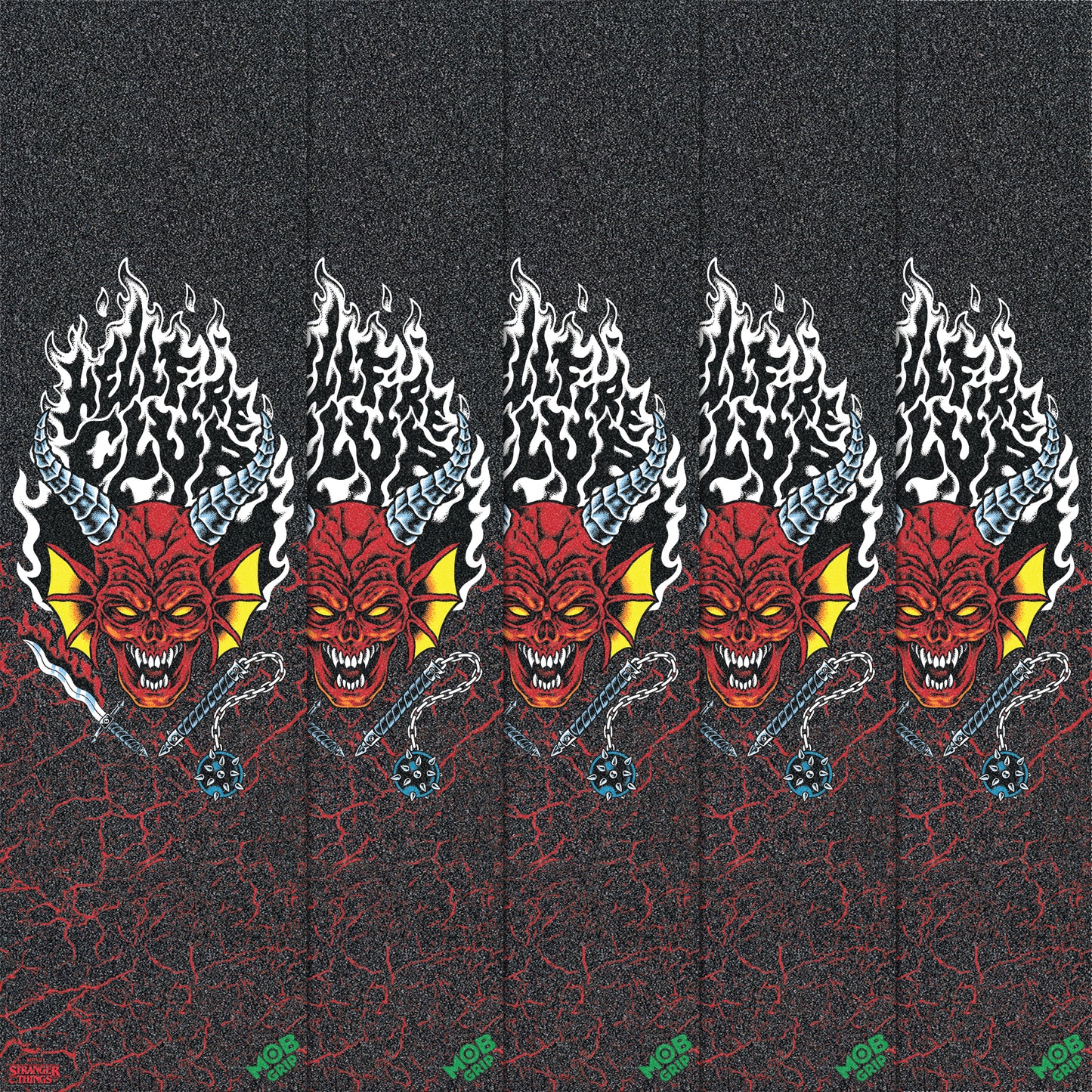 Mob x Stranger Things Hellfire Club 9" Graphic Griptape
