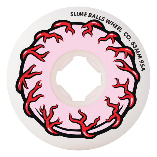 Slime Balls Pink Eyes 95a 53mm Wheels