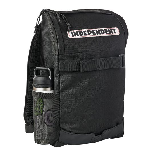 Bar Logo Backpack Black OS Unisex Independent