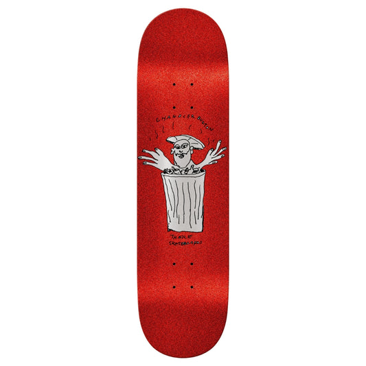 There Chandler Grouch 8.5" Deck - Red Glitter