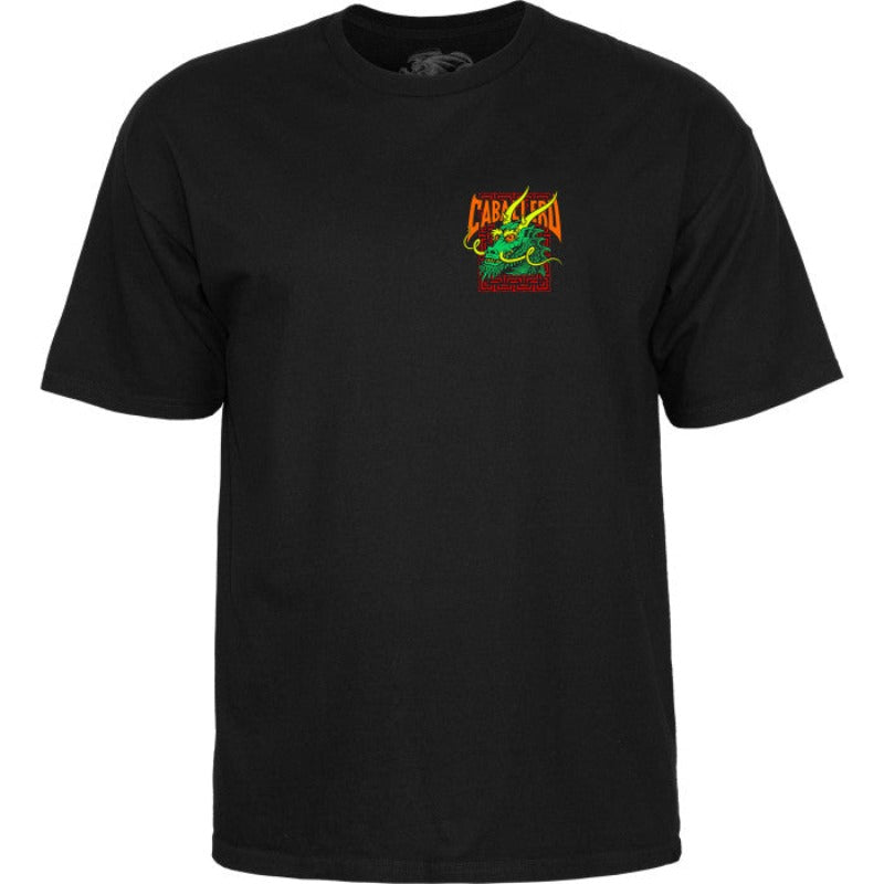 Powell Peralta SC Street Dragon Black Tee - front