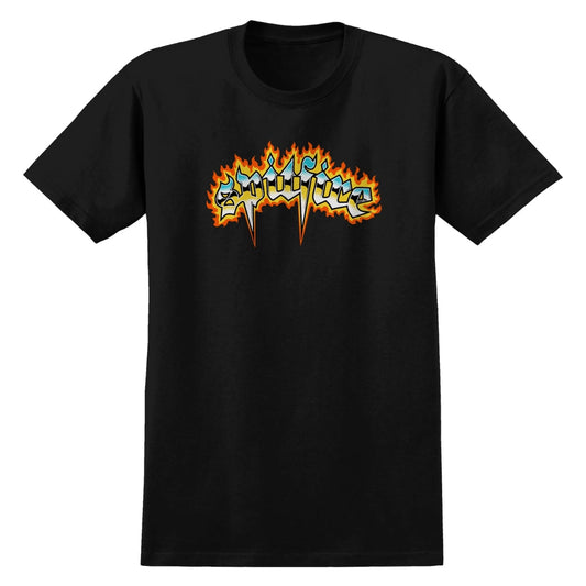 Spitfire Chrome Venom Tee - Black