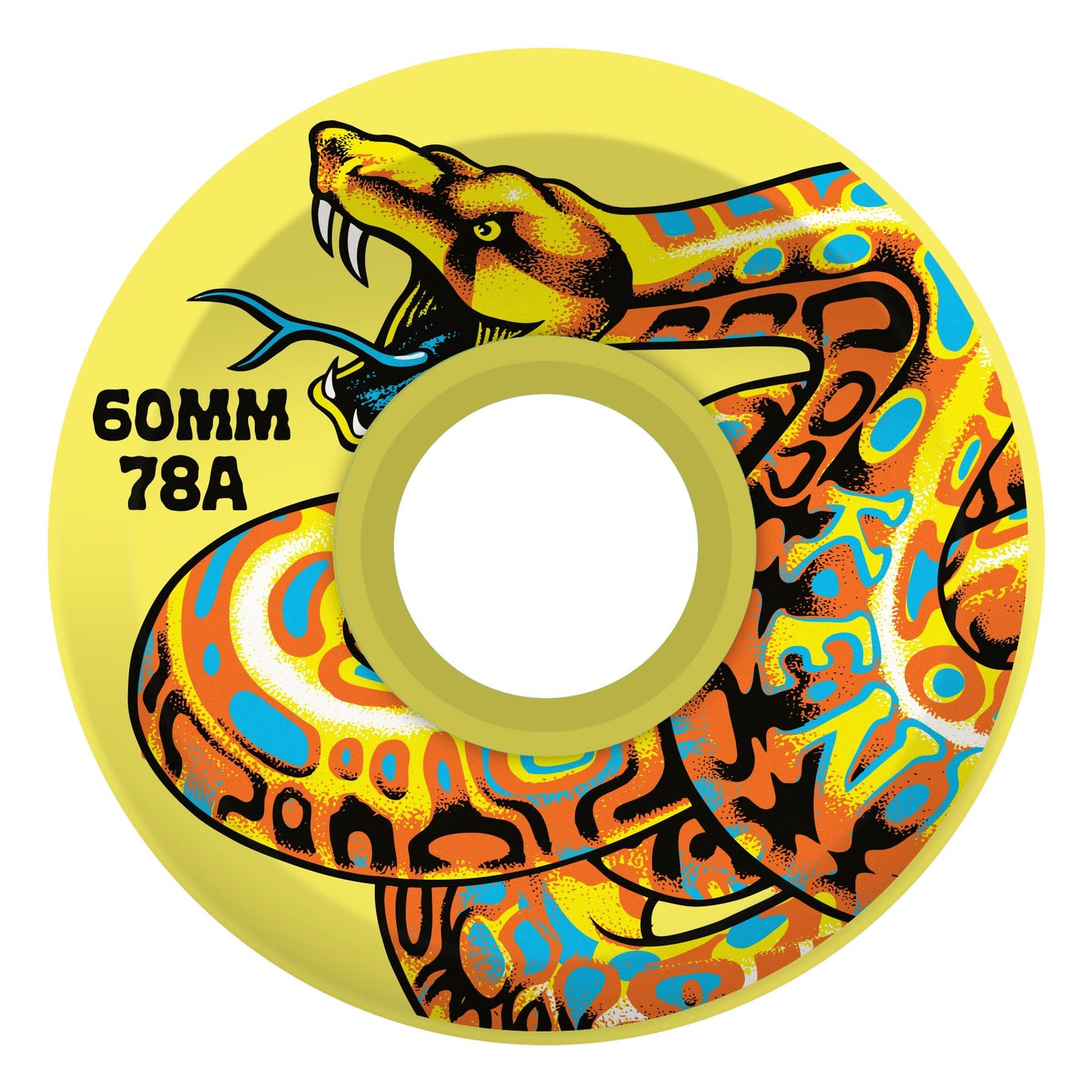 Slime Balls Jeff Kendall Snake 60mm 78a Wheels - Yellow
