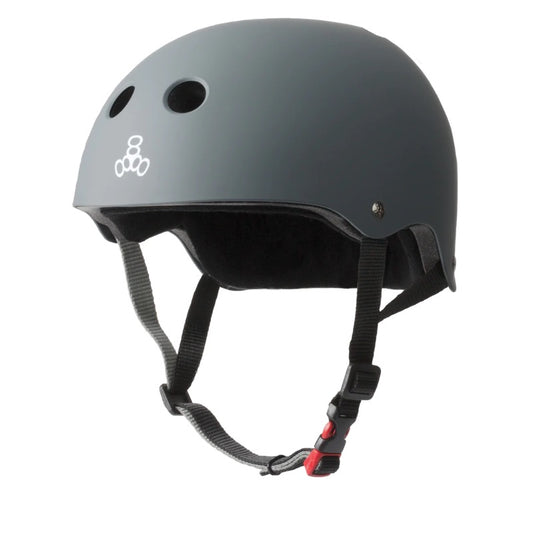 Triple Eight Certified Sweatsaver Helmet (Carbon Matte)