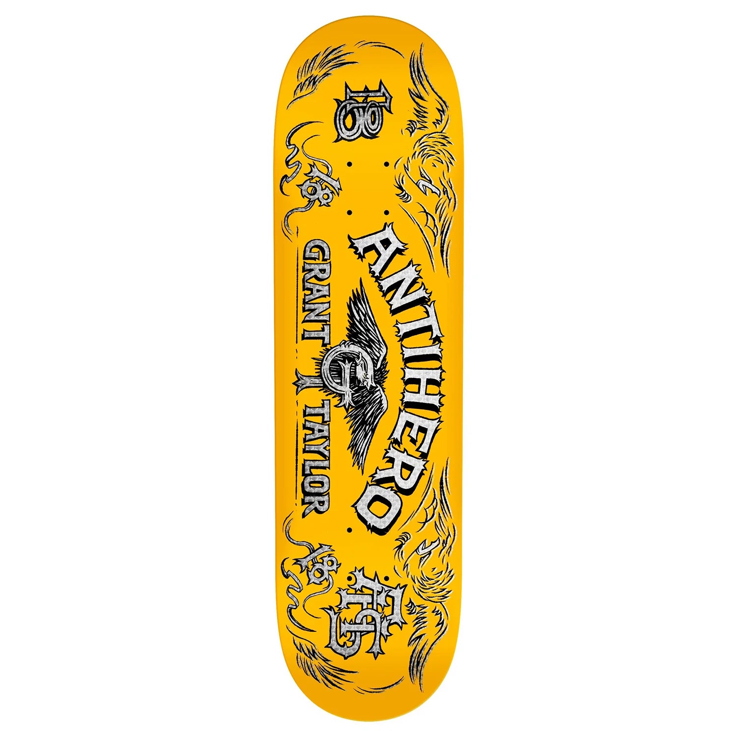 Antihero Taylor Customs 8.5" Deck - Yellow