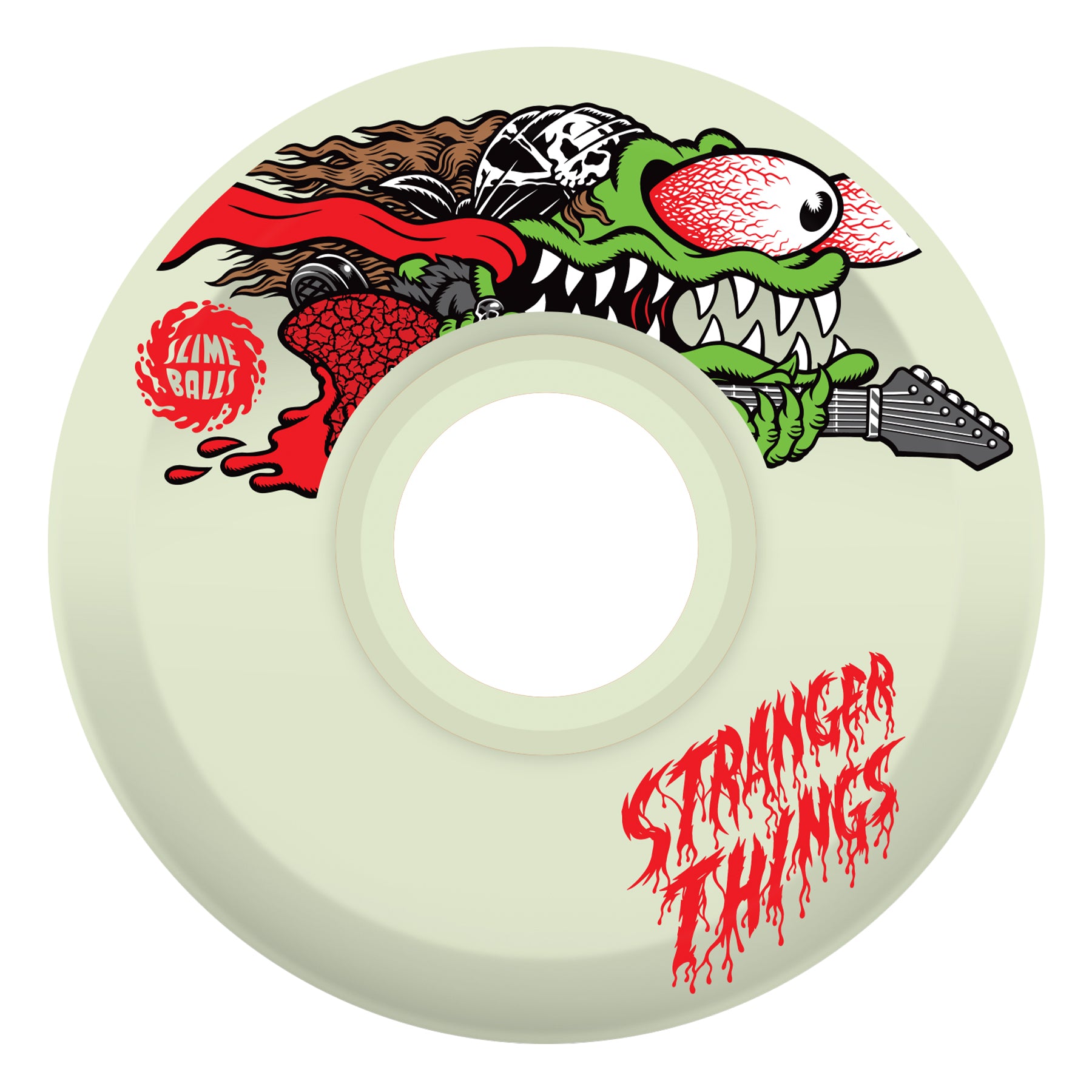 Slime Balls x Stranger Things Meek Slasher Eddit 60mm 78a Wheels - GITD