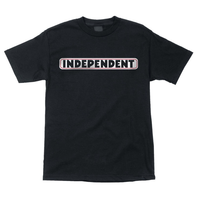 Independent Bar Logo S/S Black Tee