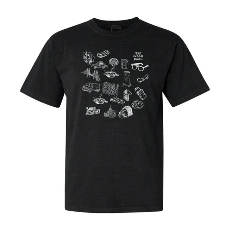 SML Wheels The Good Fool Black Tee