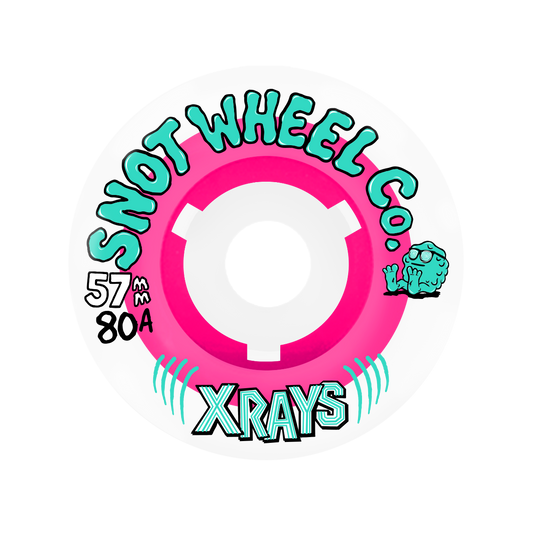 Snot X-Rays 57mm 80a Wheels - Baby Pink