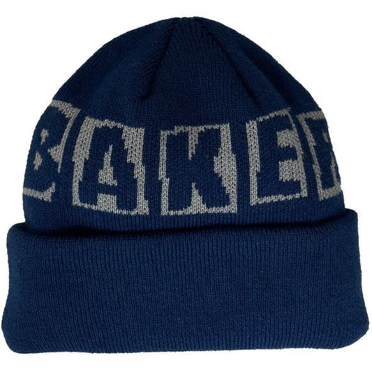 Baker Brand Logo Beanie - Navy