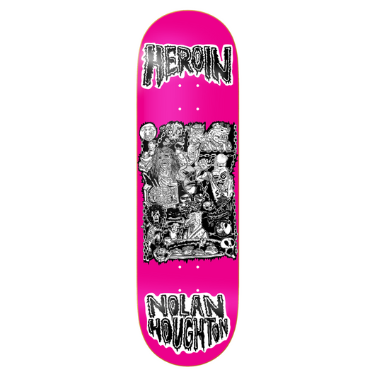 Heroin Nolan Houghton Allegory of Fear 9.5" Deck