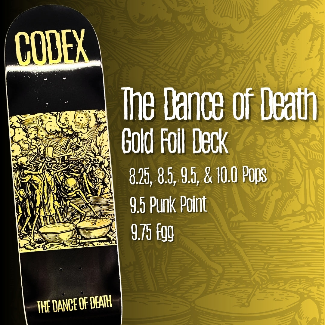 Codex "The Dance of Death" Deck - Gold Foil