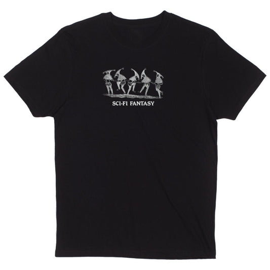 Sci-Fi Fantasy Jester's Privilege Black Tee