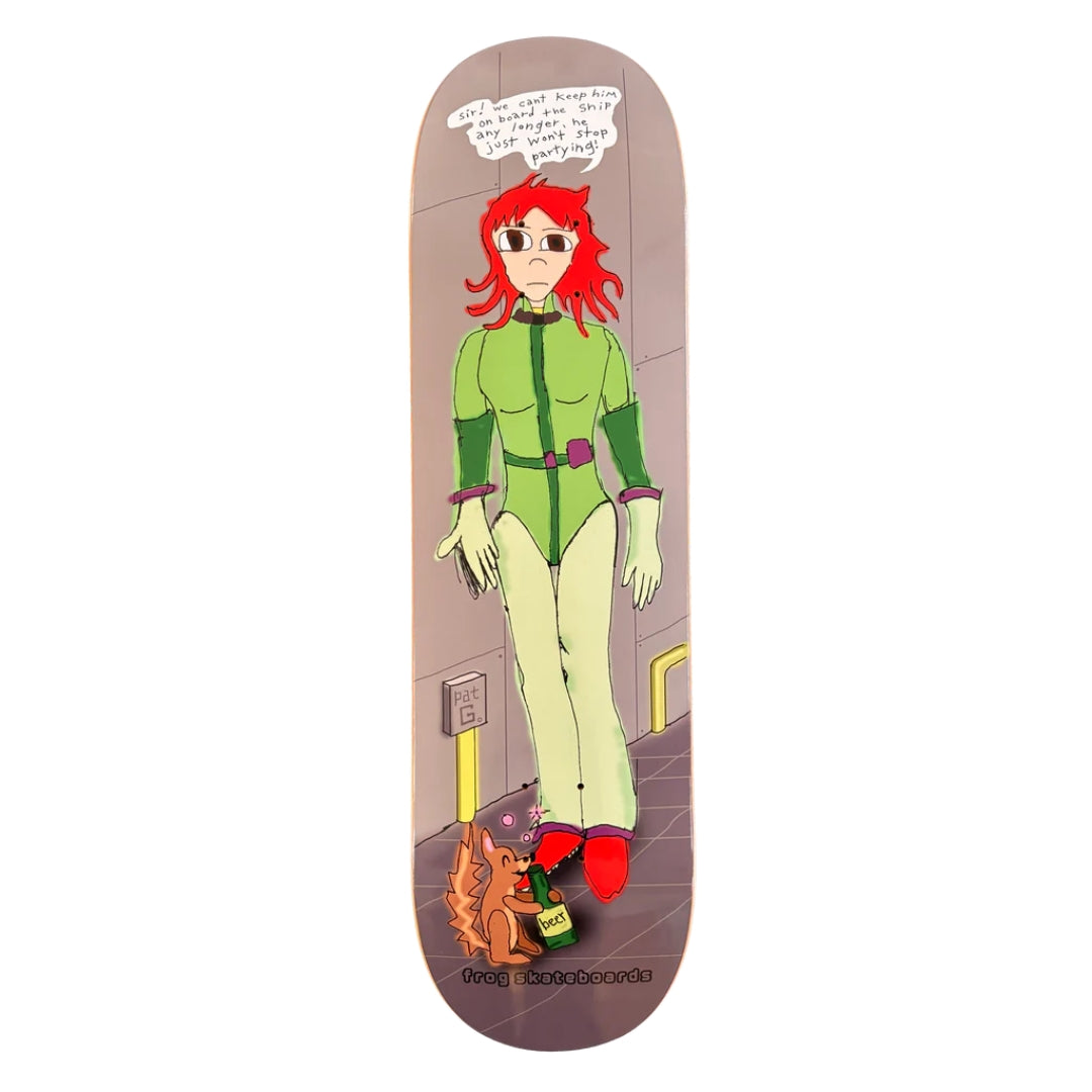 Frog Pat G Party Squirrel 8.5" Deck
