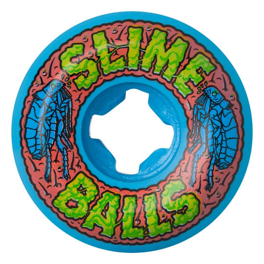 Slime Balls 53mm 99a Flea Balls Speed Balls Blue Wheels