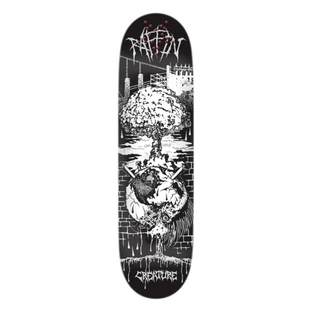 Creature Raffin BLKMTL 8.53" Deck